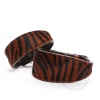 DG Exclusive Halsband ANIMAL DARK ZEBRA