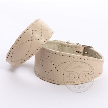 DG Luxury collar  BEIGE