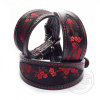 DG Exclusive Halsband ZEN GARDEN RED