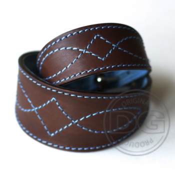 DG Luxury collar COLOUR BLUE