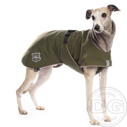 DG WH FLUFFY JACKET "khaki"