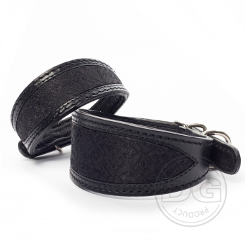 DG Exclusive collar BROCADE BLACK