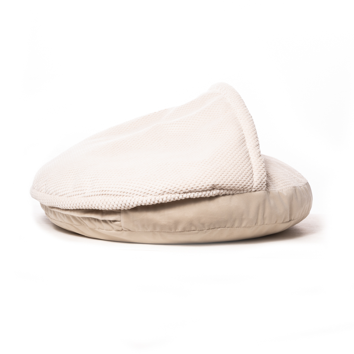 DG COMFY CAVE dog bed CLASSIC "Almond Milk - Obrázek 2