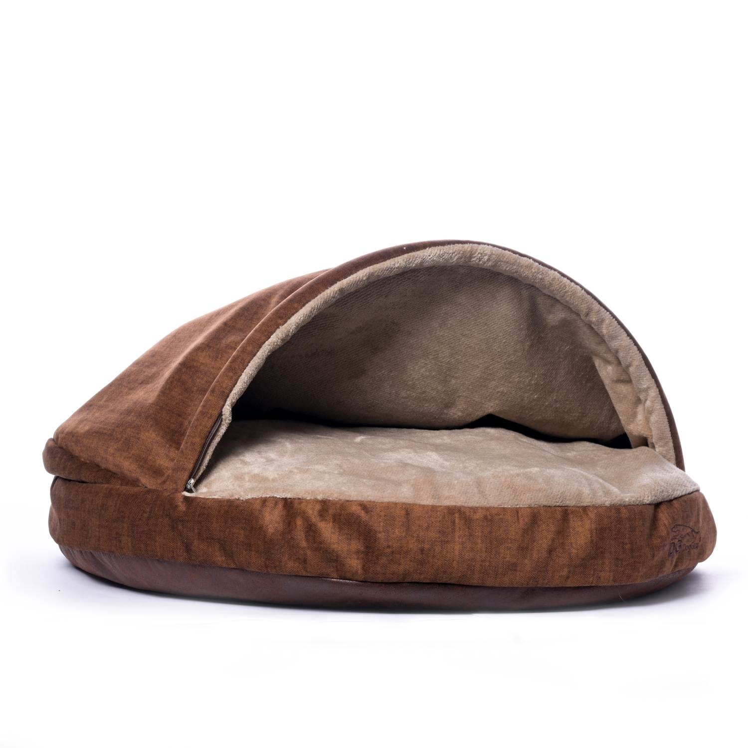 DG COMFY CAVE dog bed „TERRA BROWN