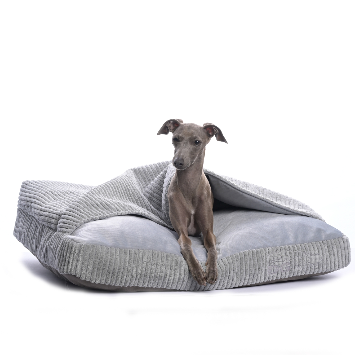 DG Sleeping bed LOUNGE "RIBBED GREY