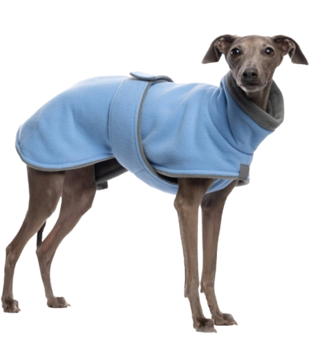 DG IG SOFT FLEECE JACKET “LIGHT BLUE”