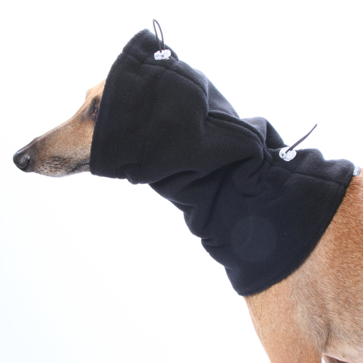 DG FLEECE SCHAL PLUS "BLACK