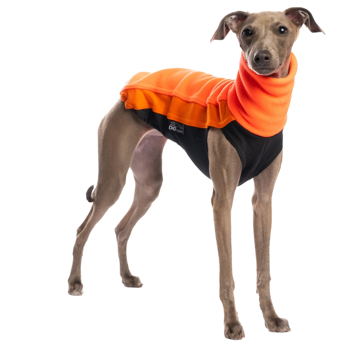 DG OUTDOOR TOP FLEECE SHORT "NEON ORANGE