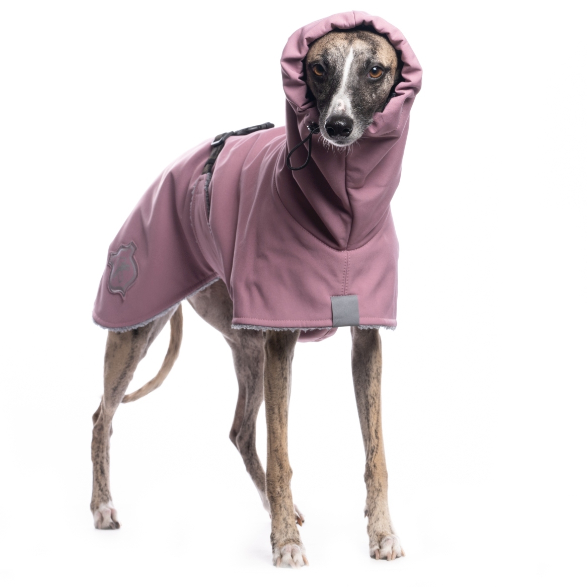 DG WH FLUFFY PLUS JACKE "ASH ROSE