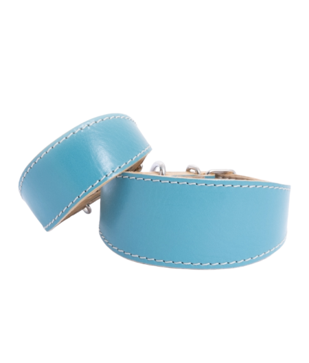 DG SIMPLE LEDERHALSBAND „AQUA