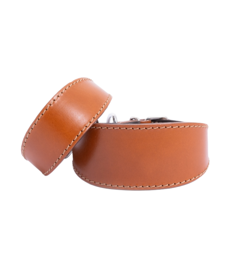 DG SIMPLE LEDERHALSBAND „CARAMEL