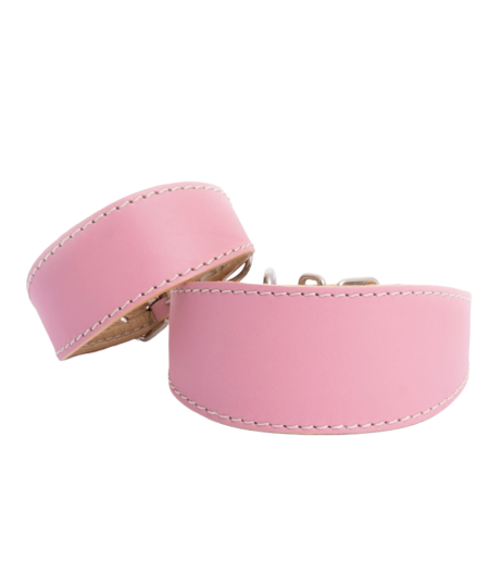 DG SIMPLE LEDERHALSBAND „PINK