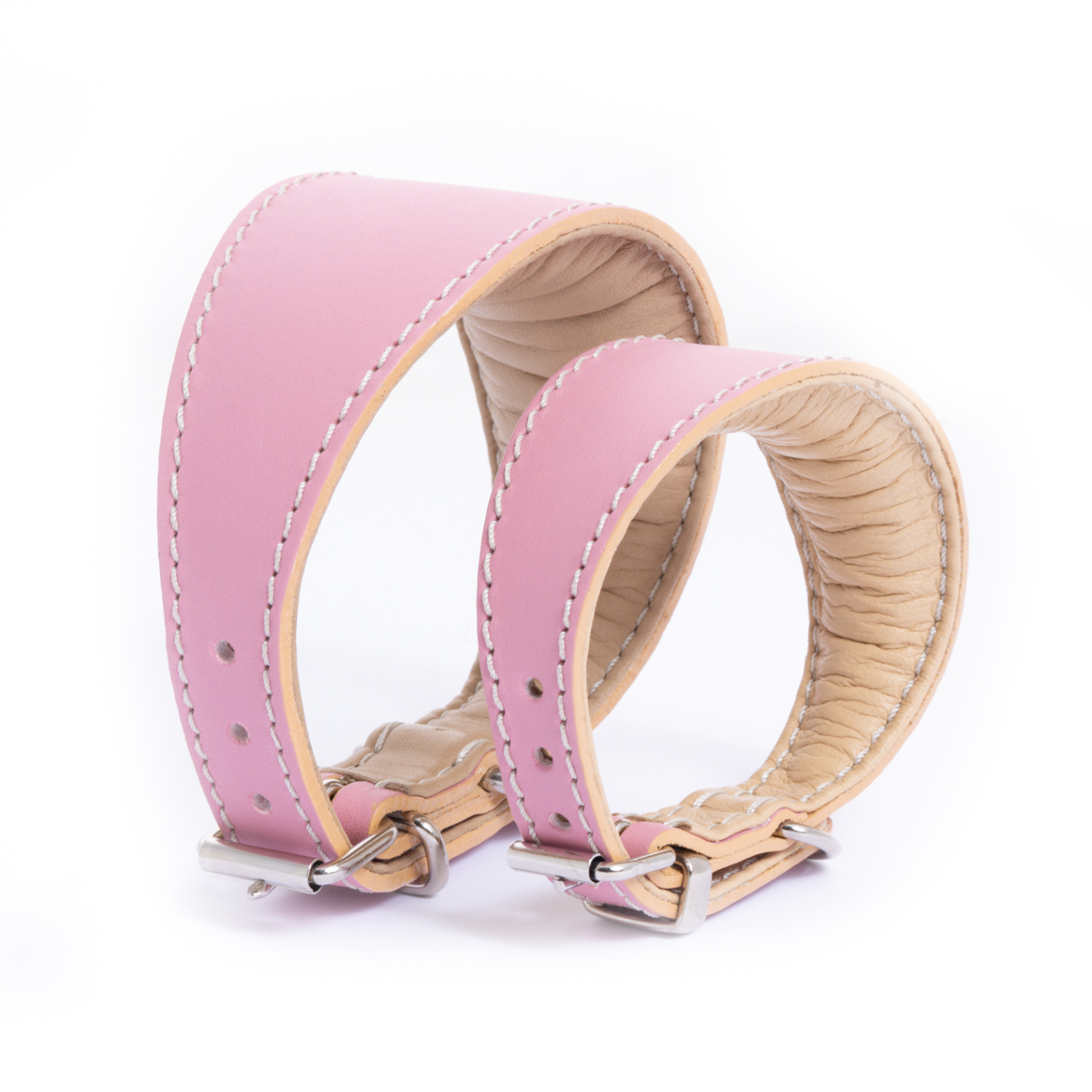 DG SIMPLE LEATHER COLLAR "PINK" - Image 2