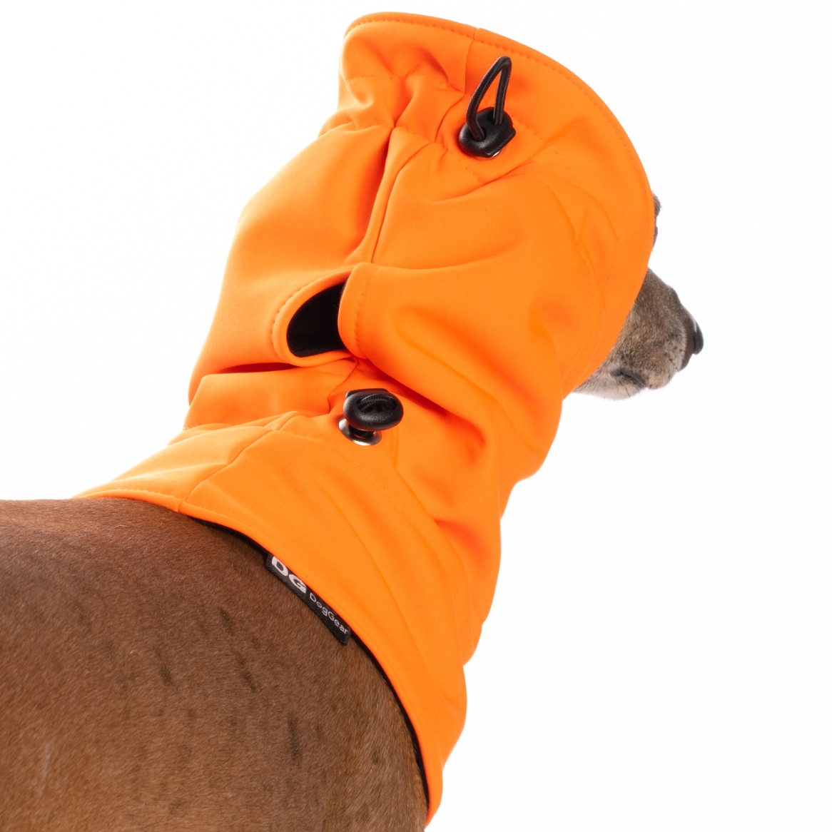 DG SOFT SHELL NÁVLEK "NEON ORANGE - Obrázek 3