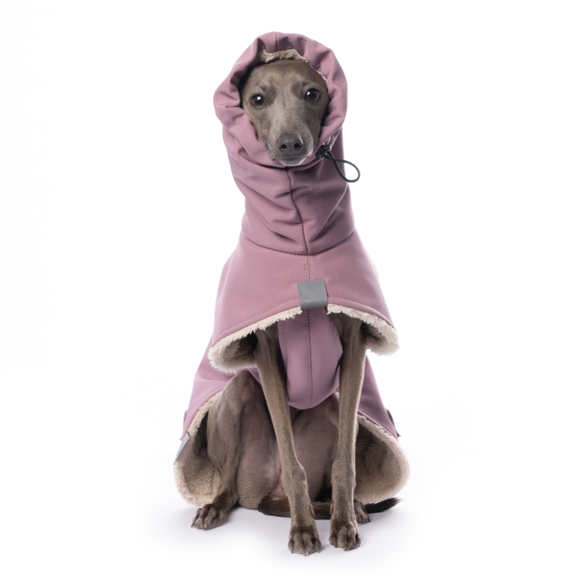 DG IG FLUFFY PLUS JACKET "ASH ROSE"