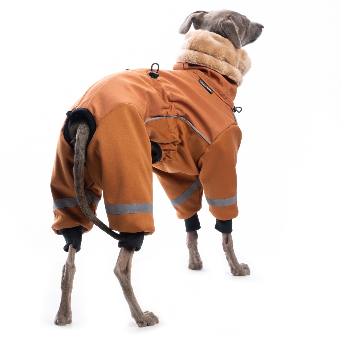 DG NINJA FLUFFY OVERAL "PECAN BROWN - Obrázek 3