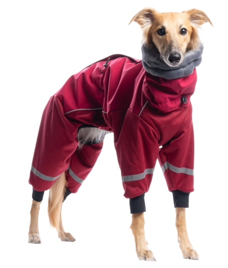 DG NINJA FLUFFY OVERAL“RED PLUM