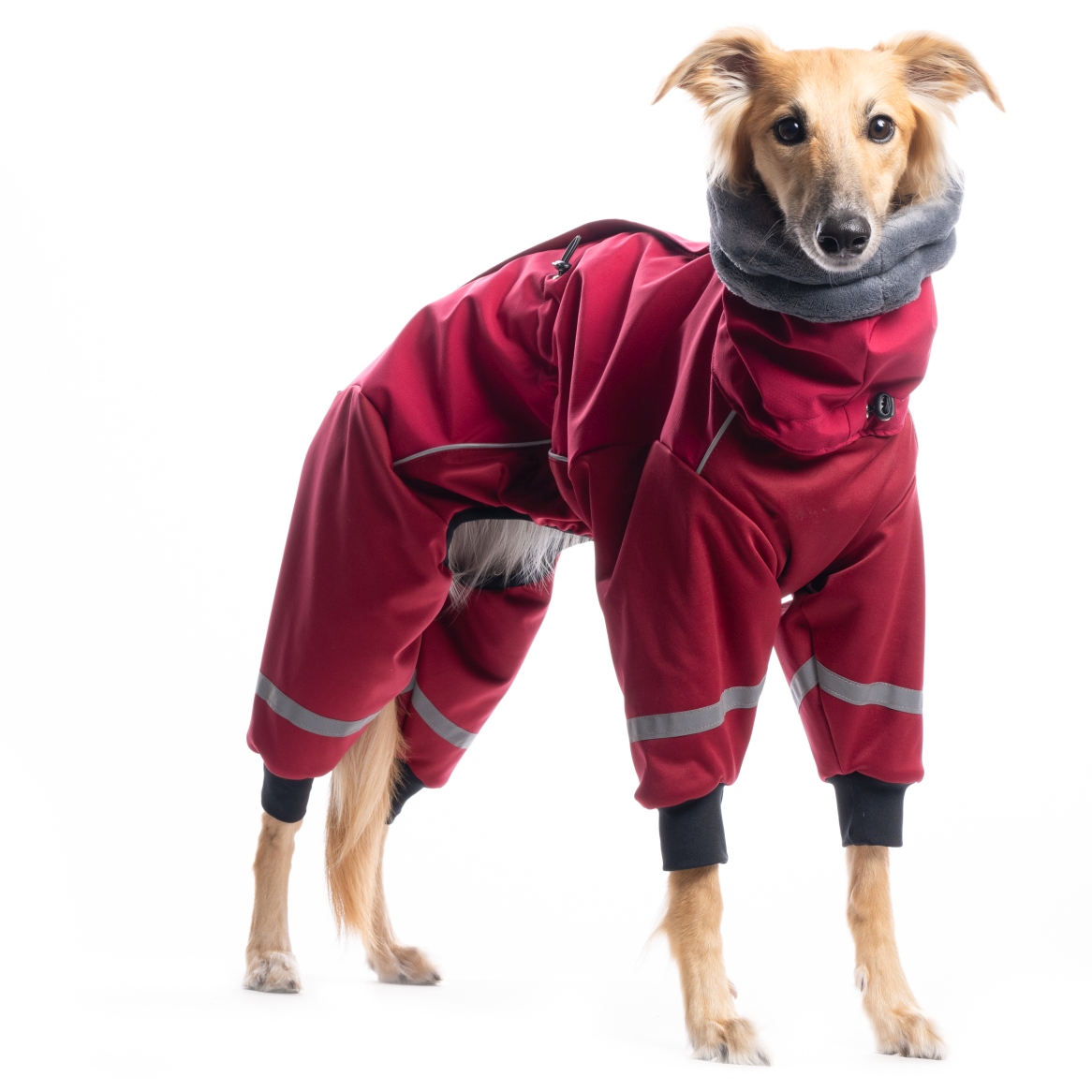 DG NINJA FLUFFY OVERAL"RED PLUM
