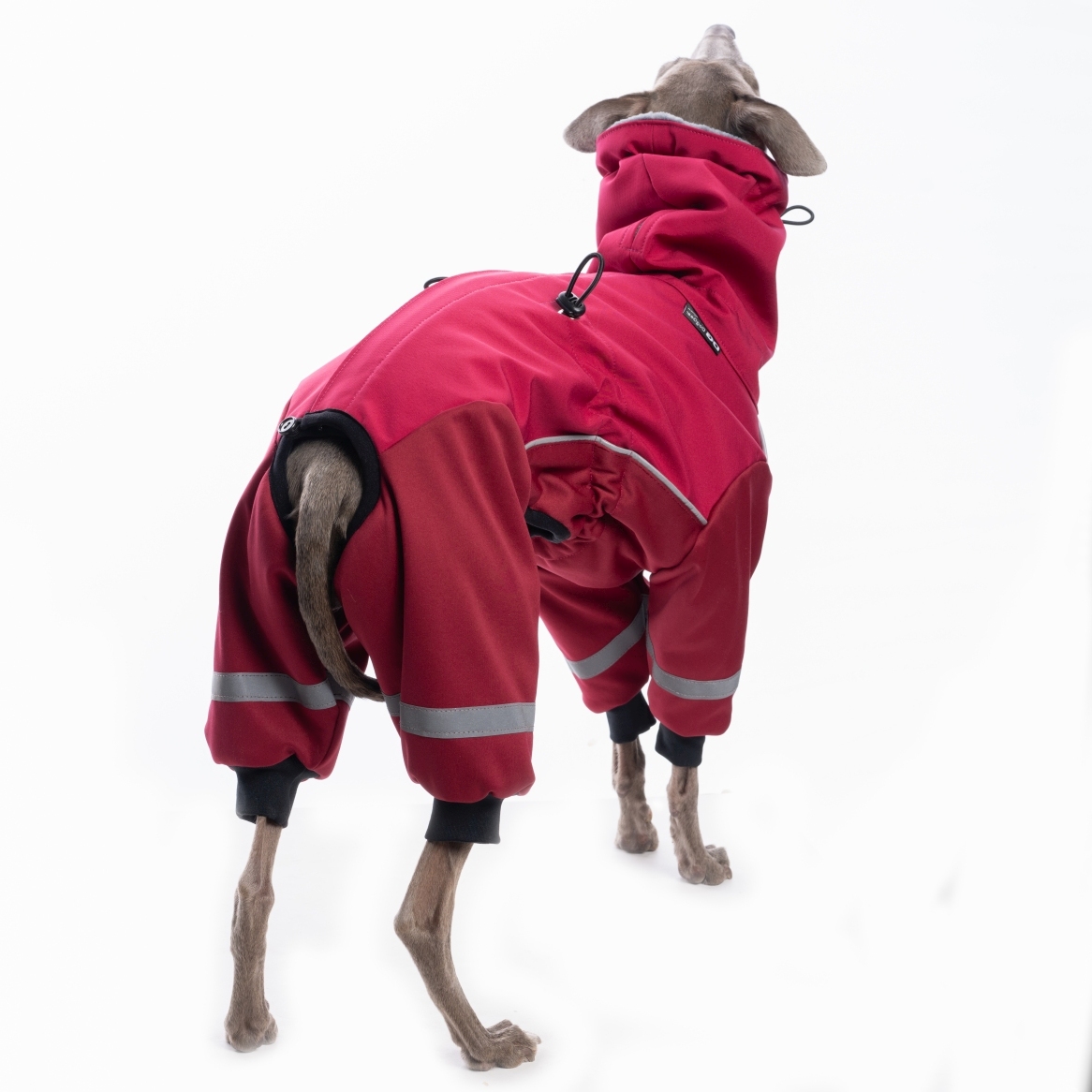 DG NINJA FLUFFY OVERAL"RED PLUM - Obrázek 3