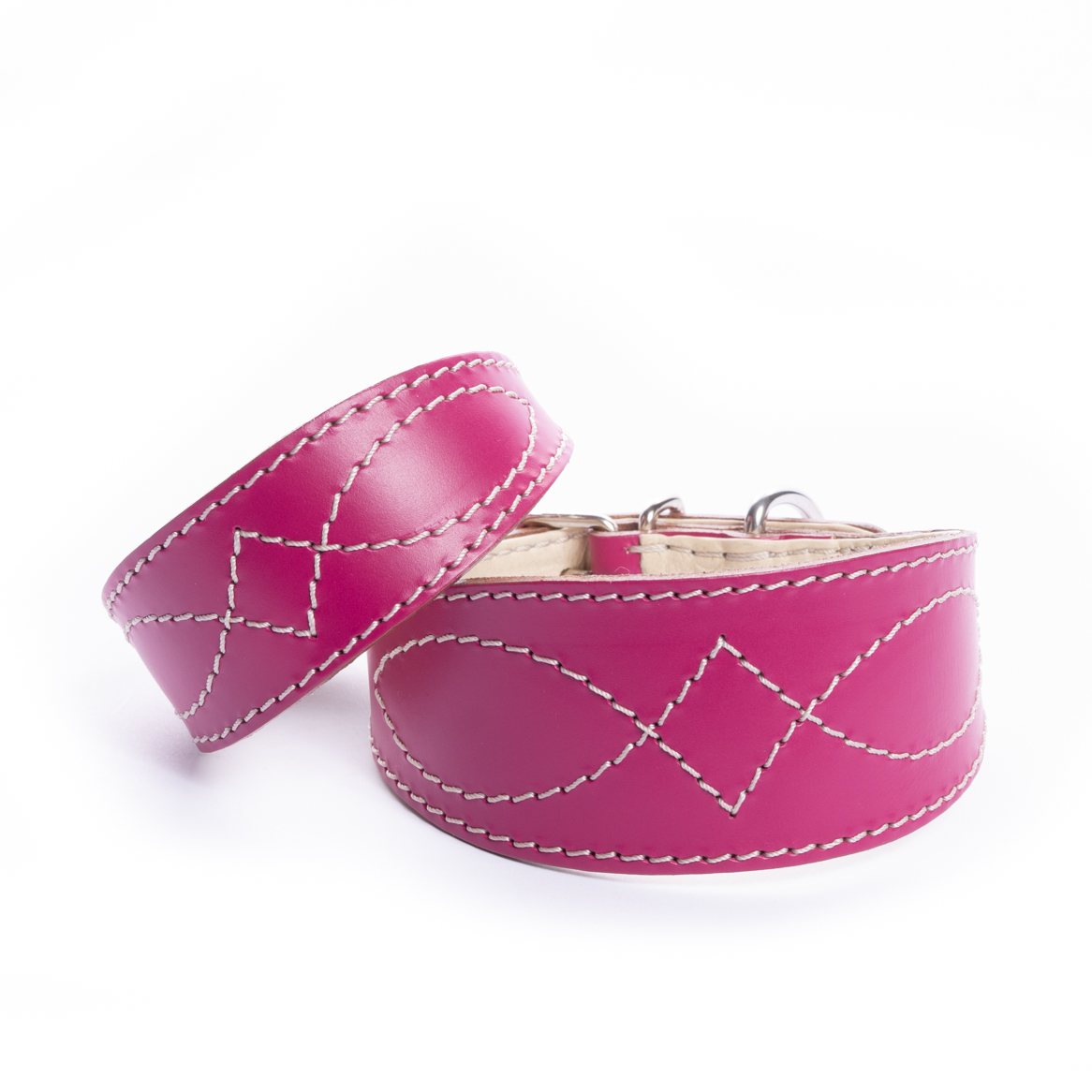 DG LUXURY LEATHER COLLAR "CACTUS FLOWER"