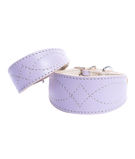 DG LUXURY LEDERHALSBAND „ORCHID