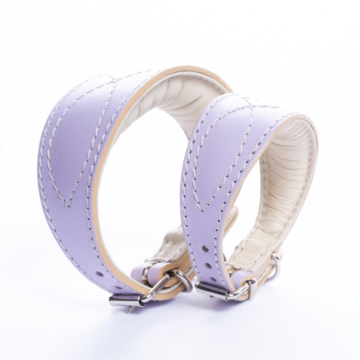 DG LUXURY LEATHER COLLAR "ORCHID" - Image 3