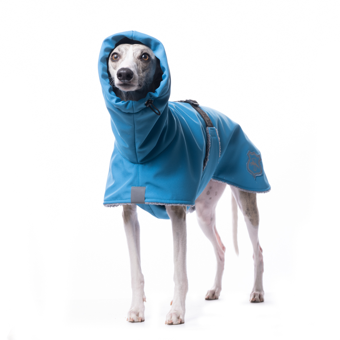 DG WH FLUFFY PLUS JACKE "MEDITERRANEAN BLUE