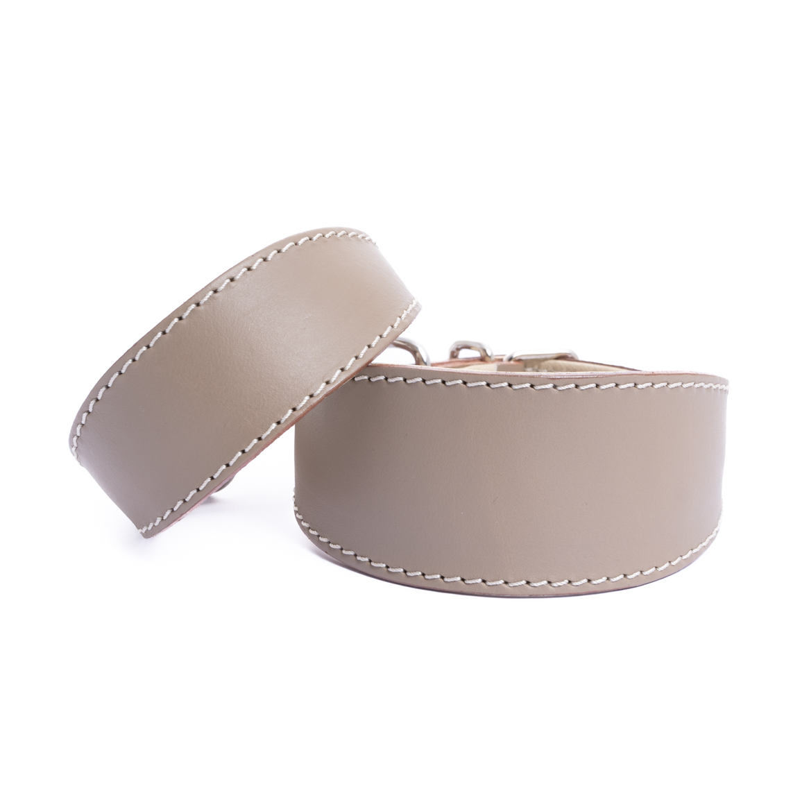 DG SIMPLE LEATHER COLLAR "MOCHA"