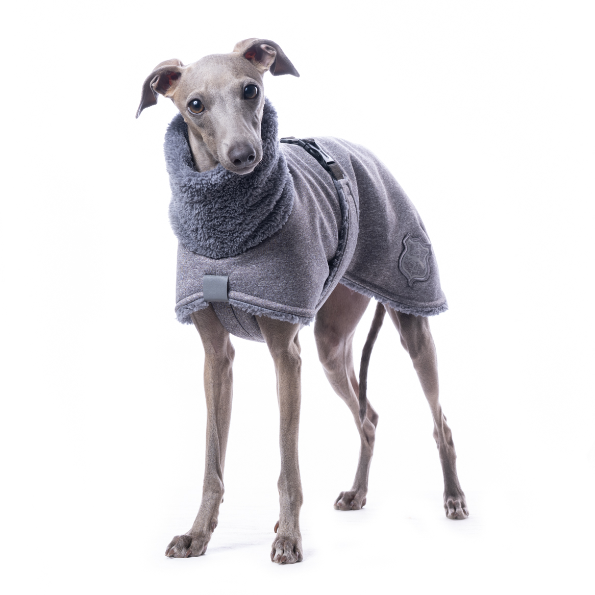 DG IG FLUFFY JACKET "GREY"