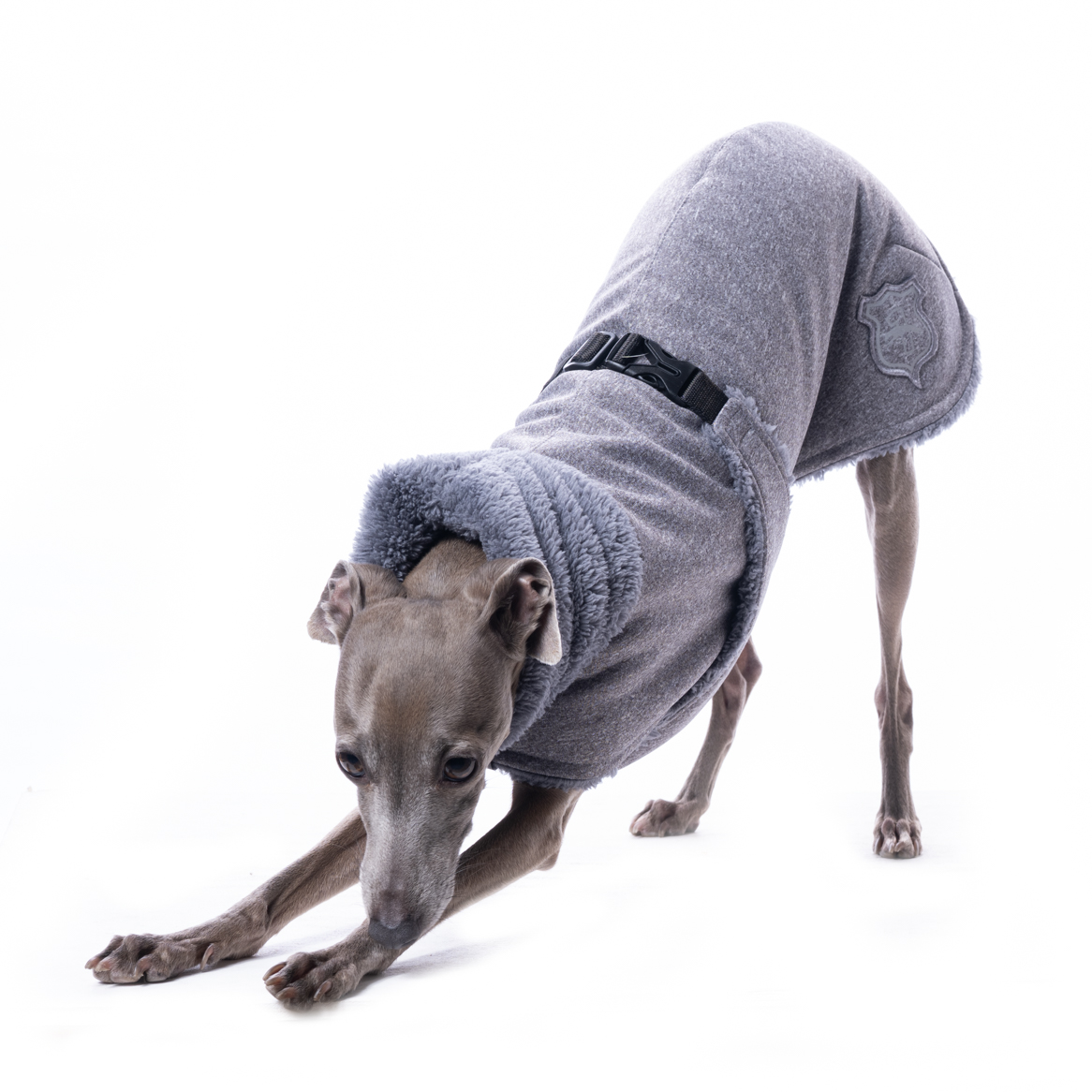 DG IG FLUFFY JACKET "GREY" - Image 2