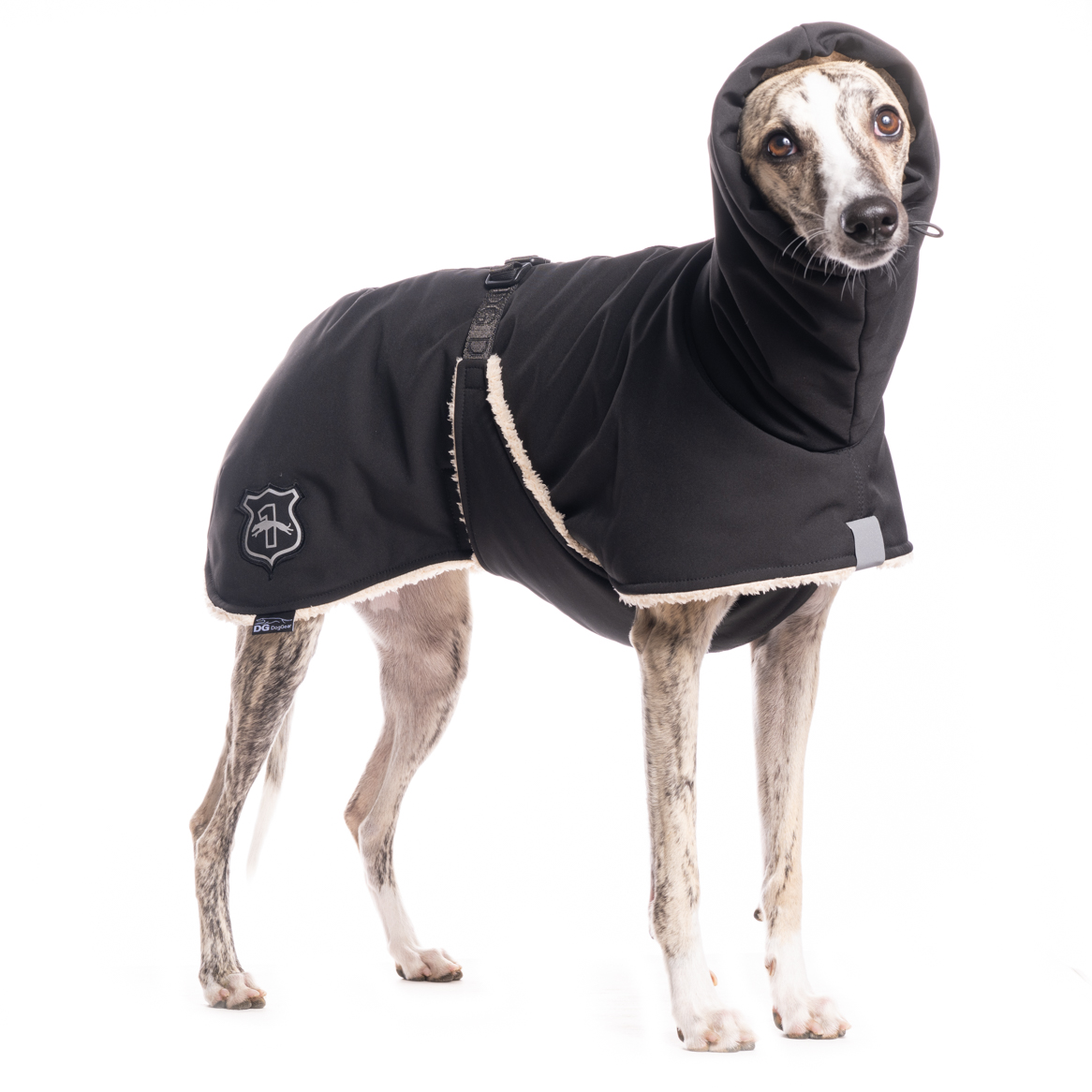 DG WH FLUFFY PLUS JACKE BLACK – Bild 2