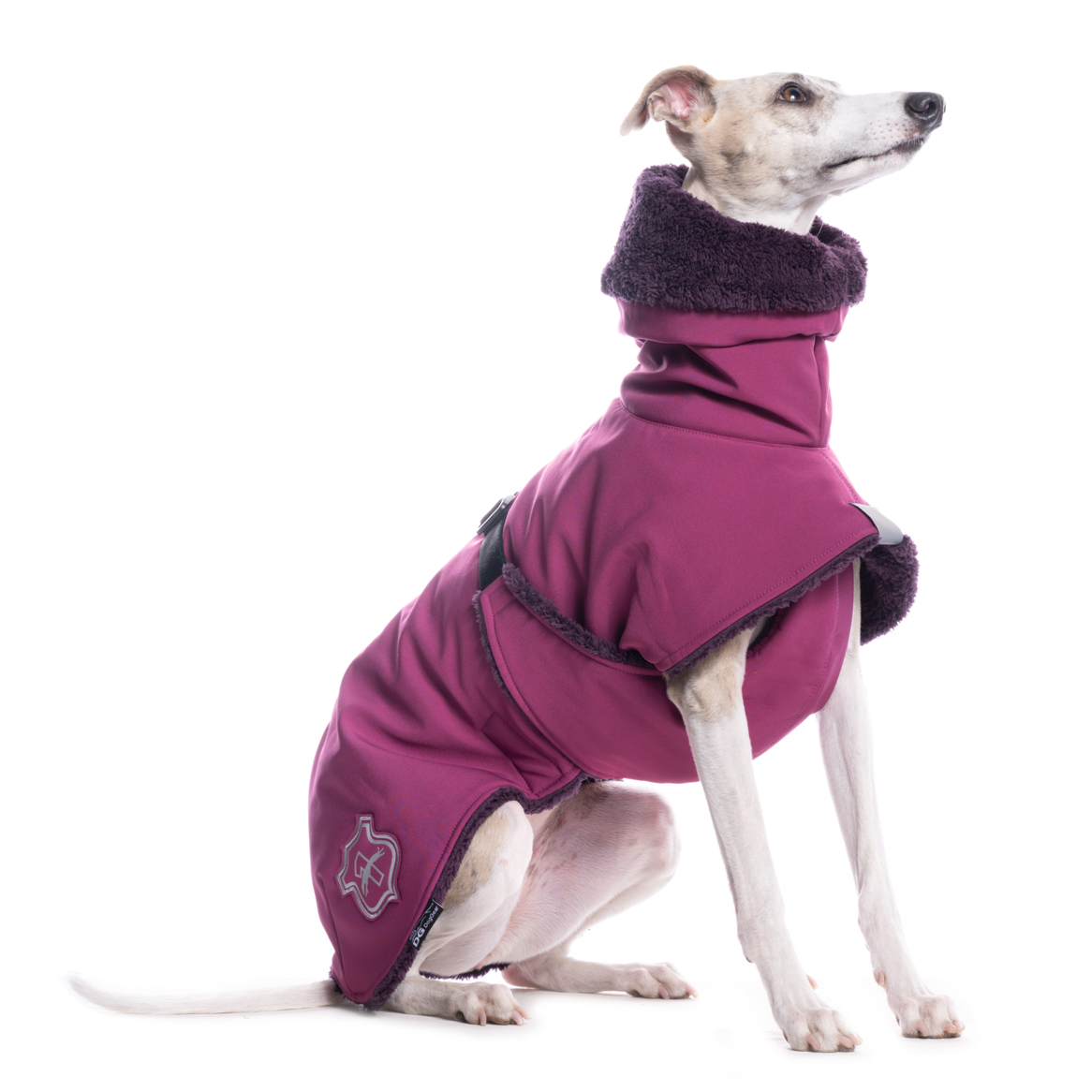 DG WH FLUFFY PLUS JACKE FUCHSIA