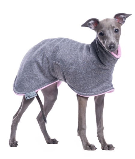 DG IG PUPPY JACKET START GREY/PINK