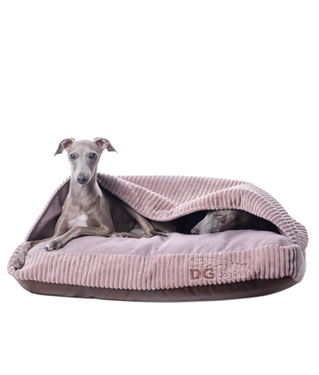 DG Sleeping bed LOUNGE RIBBED WOODROSE